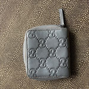 Gucci vintage Guccissima coin purse